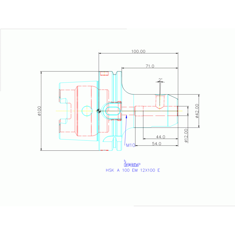 HSK A100 EM12X100 E