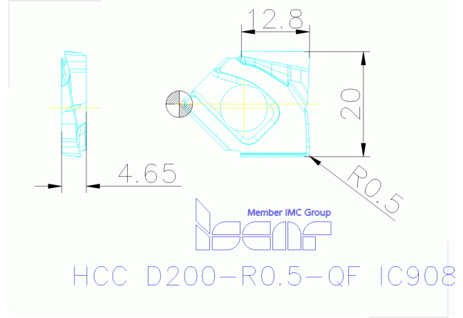 HCC D200-R0.5-QF IC908