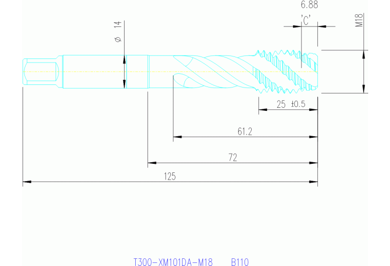 T300-XM101DA-M18 B110
