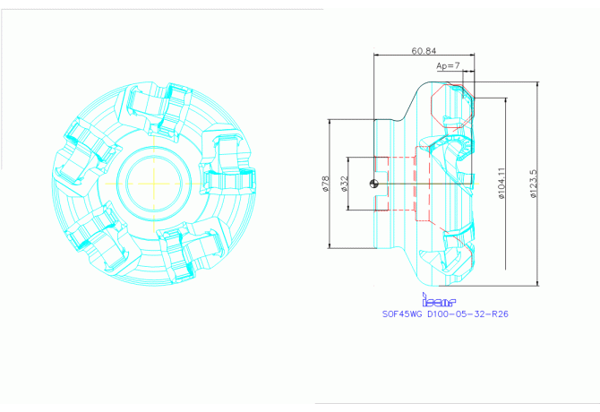 SOF45WG D100-05-32-R26