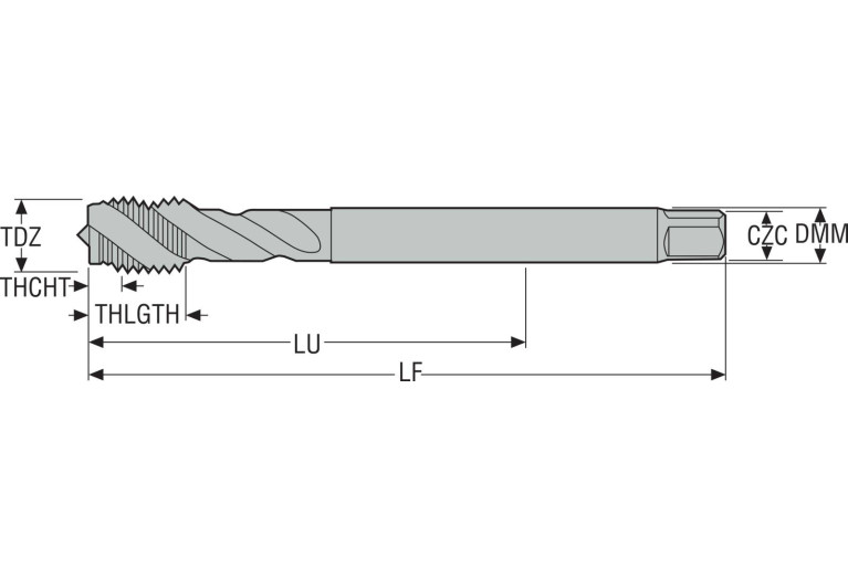 MTH-M8X1.25ISO6HX-BC-P004