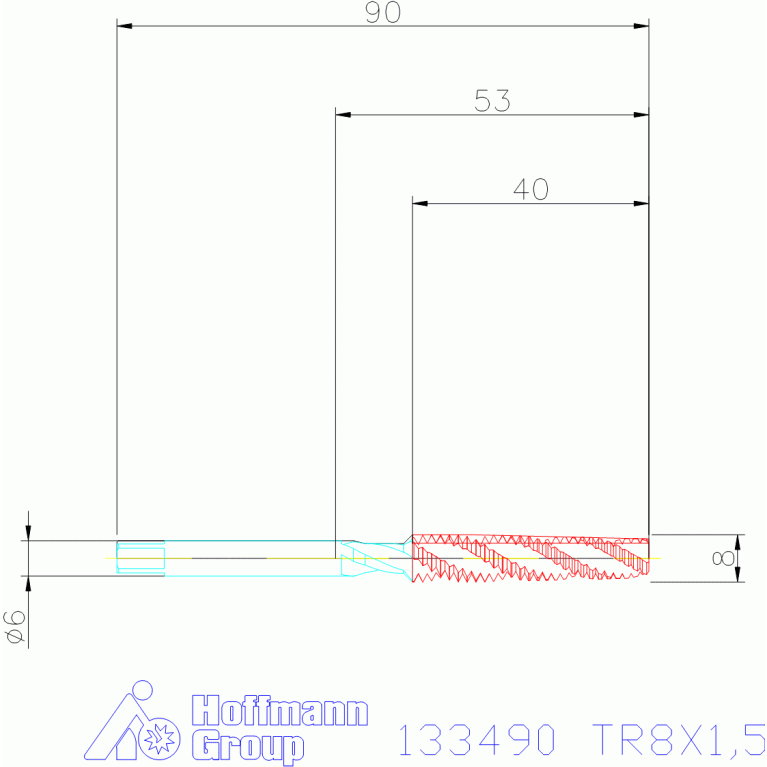 133490 TR8X1,5