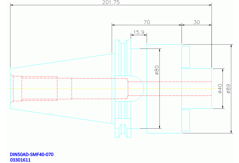 DIN50AD-SMF40-070