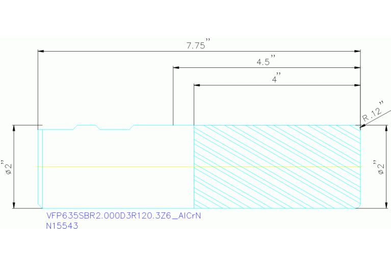 VFP635SBR2.000D3R120.3Z6 ALCRN
