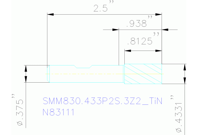 SMM830.433P2S.3Z2 TIN