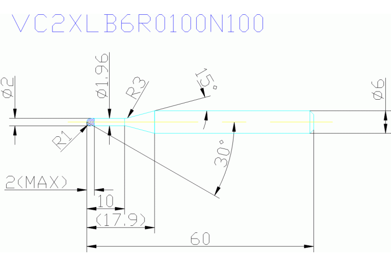 VC2XLB6R0100N100