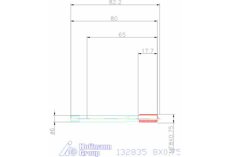 132835 8X0,75