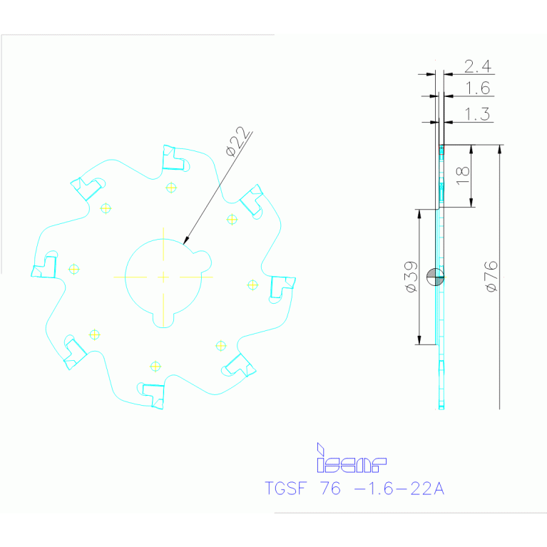 TGSF 76-1.6-22A