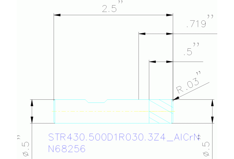 STR430.500D1R030.3Z4 ALCRN