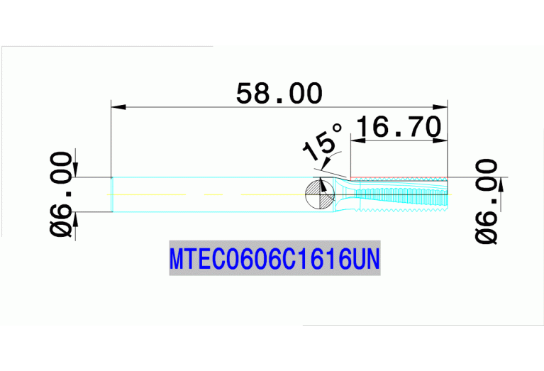 MTEC 0606C16 16UN IN2005
