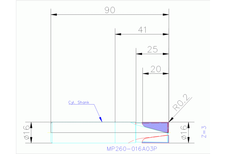 MP260-016A03P WDN20
