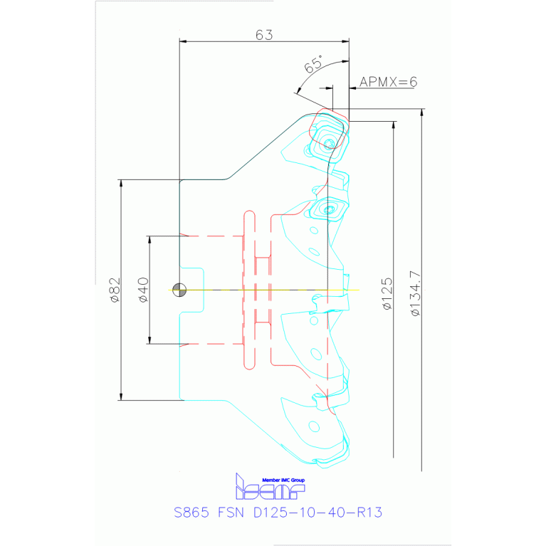 S865 FSN D125-10-40-R13