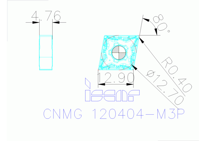 CNMG 120404-M3P IC8250