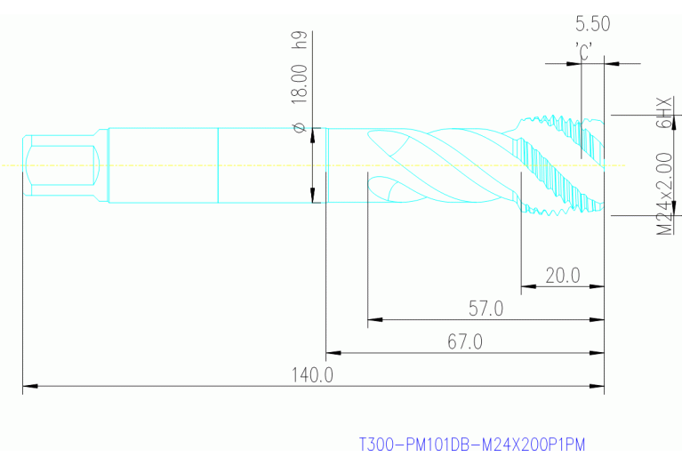 T300-PM101DB-M24X200P1PM