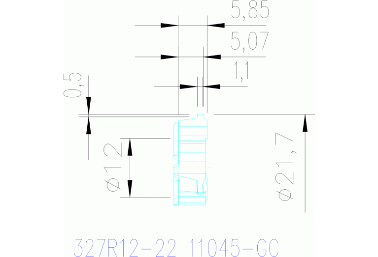 327R12-22 11045-GC 1025