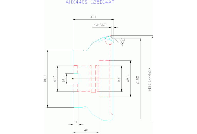 AHX440S-125B14AR