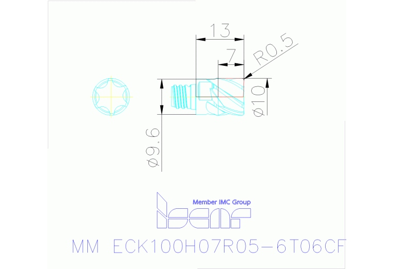 MM ECK100H07R05-6T06CF IC908