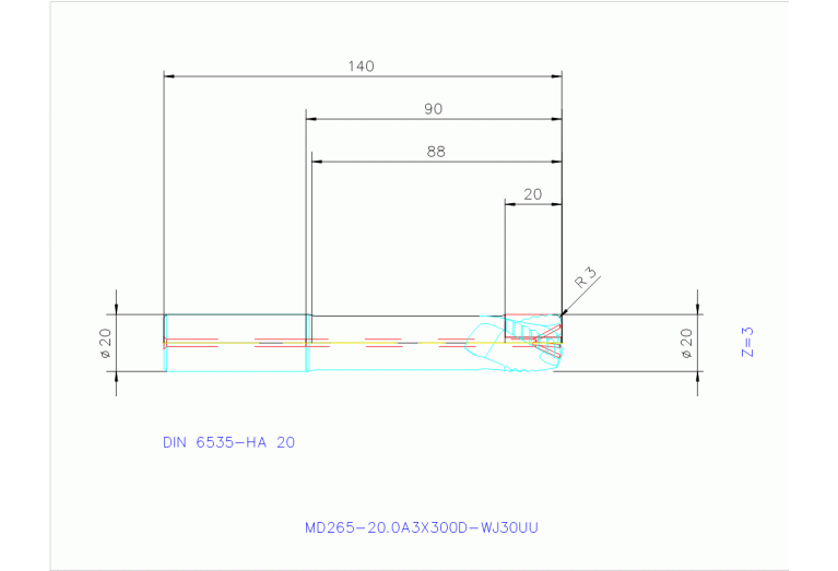 MD265-20.0A3X300D-WJ30UU