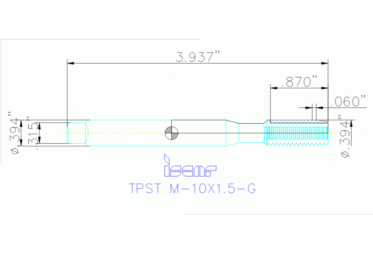 TPST M-10X1.5-G HENI