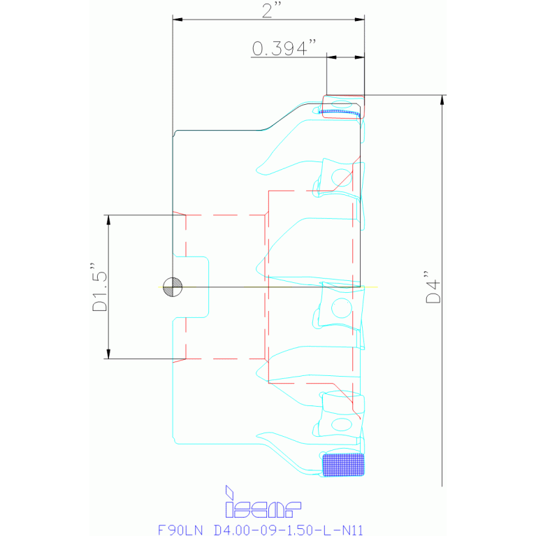 F90LN D4.00-09-1.50-L-N11