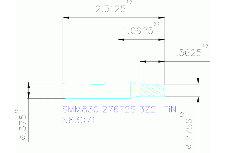 SMM830.276F2S.3Z2 TIN