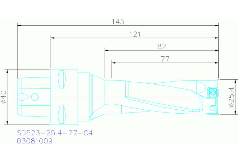 SD523-25.4-77-C4