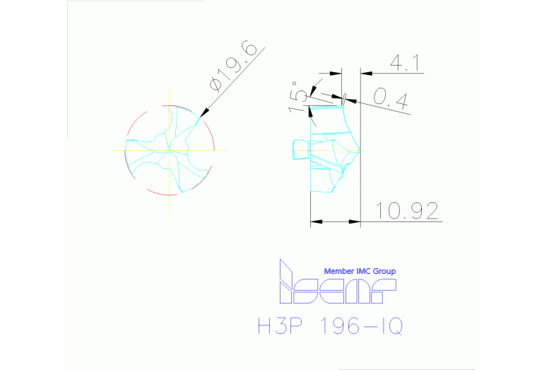 H3P 196-IQ IC908