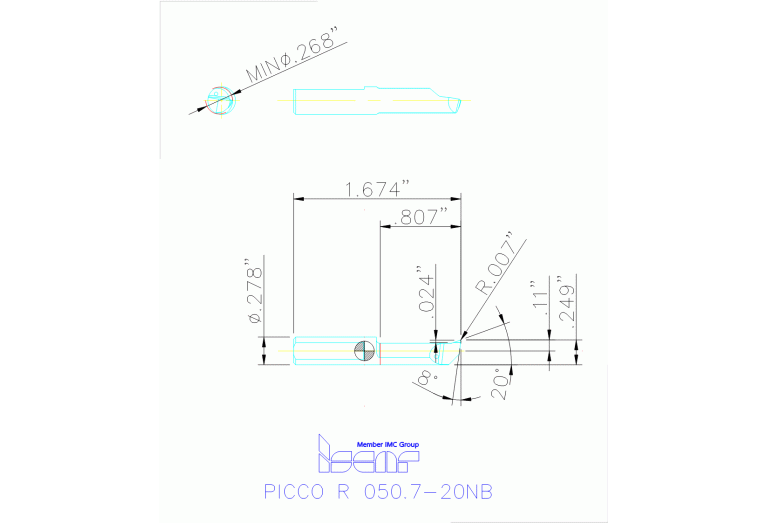 PICCO R 050.7-20NB IB55