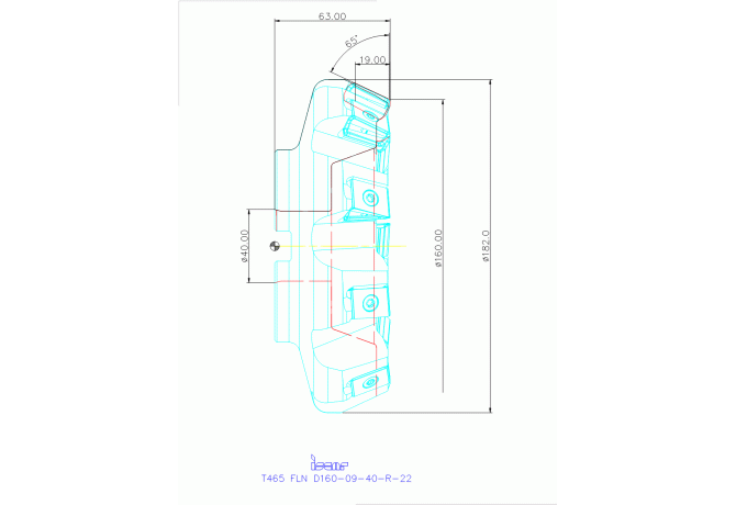 T465 FLN D160-09-40-R-22