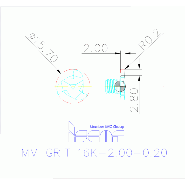 MM GRIT 16K-2.00-0.20 IC528