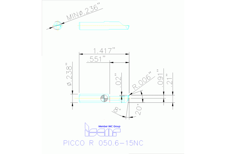 PICCO R 050.6-15NC IC908