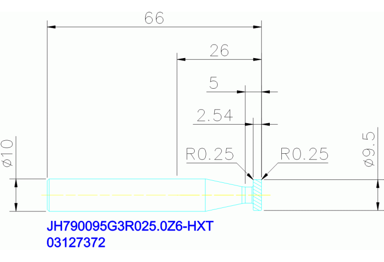 JH790095G3R025.0Z6-HXT