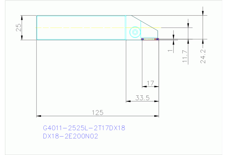 G4011-2525L-2T17DX18