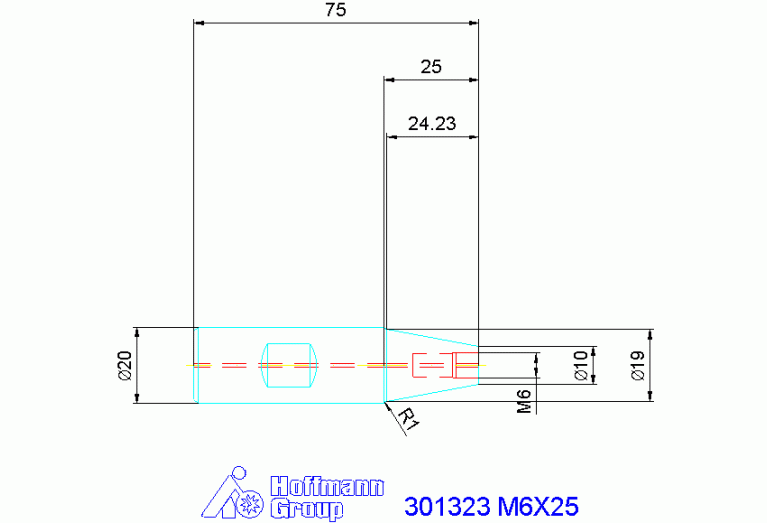 301323 M6X25