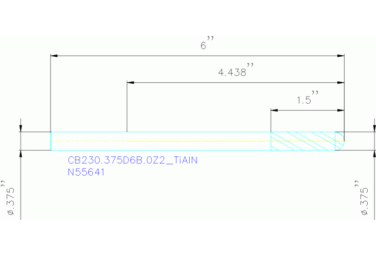 CB230.375D6B.0Z2 TIALN