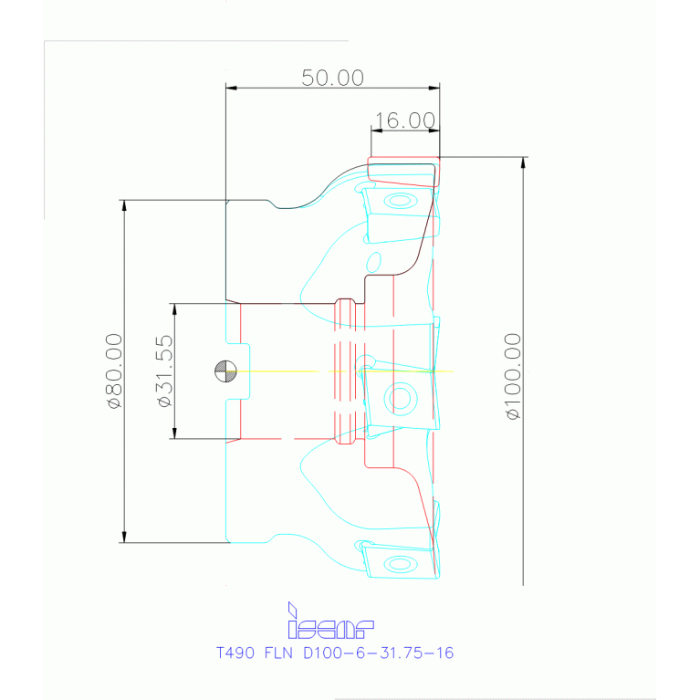 T490 FLN D100-6-31.75-16