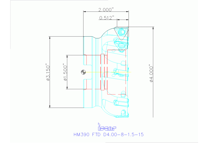 HM390 FTD D4.00-8-1.5-15