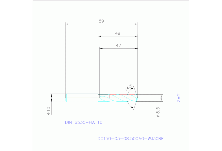 DC150-03-08.500A0-WJ30RE