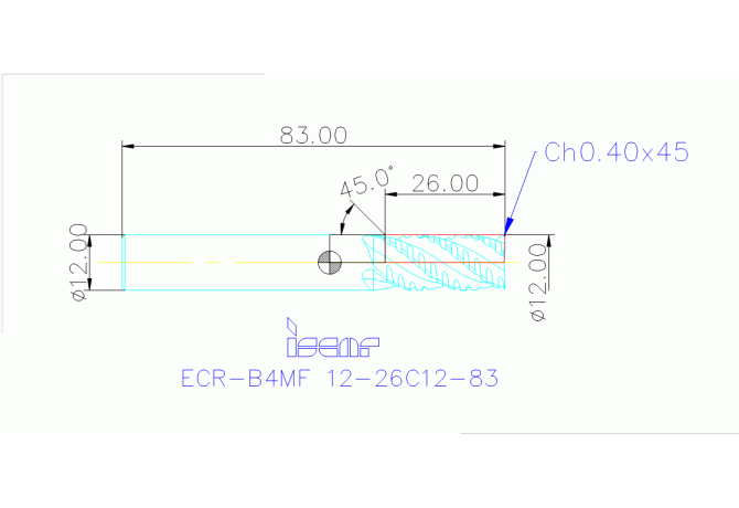 ECR-B4MF 12-26C12-83 IC900