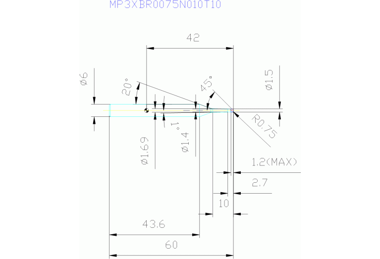 MP3XBR0075N010T10