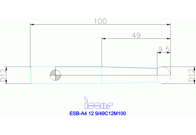 ESB-A4 12 9/49C12M100 IC903