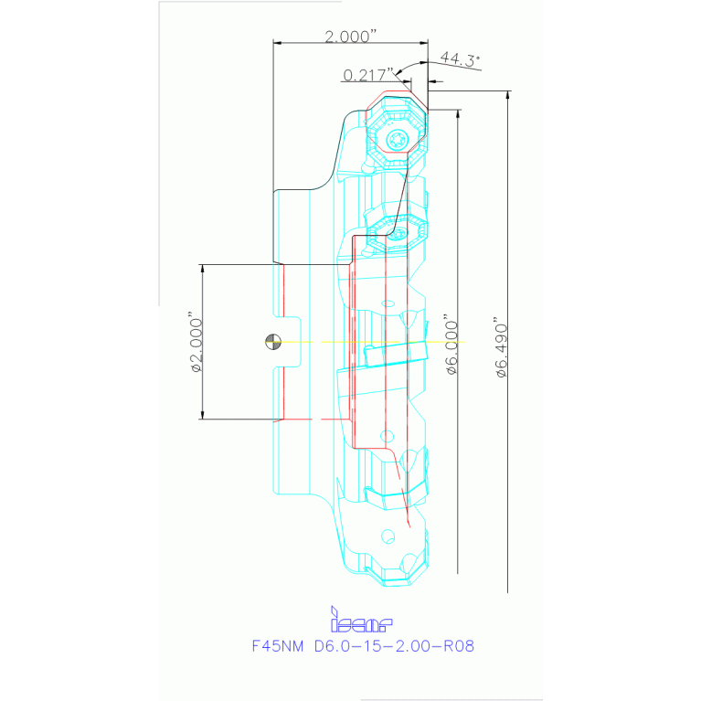 F45NM D6.0-15-2.00-R08
