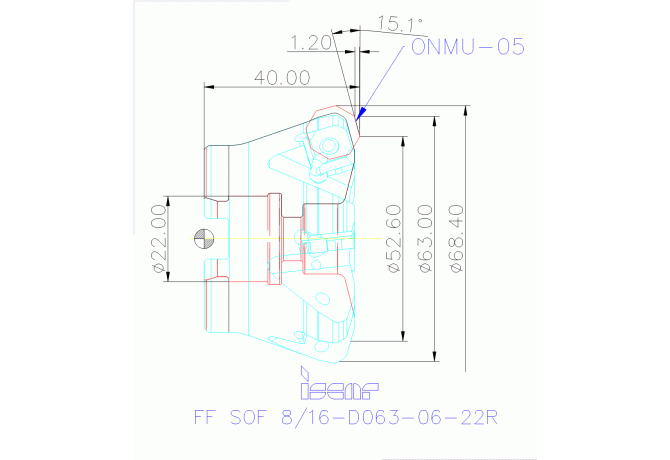 FF SOF 8/16-D063-06-22R