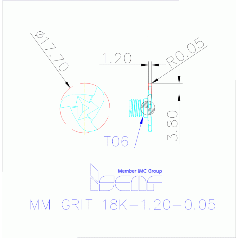 MM GRIT 18K-1.20-0.05 IC528