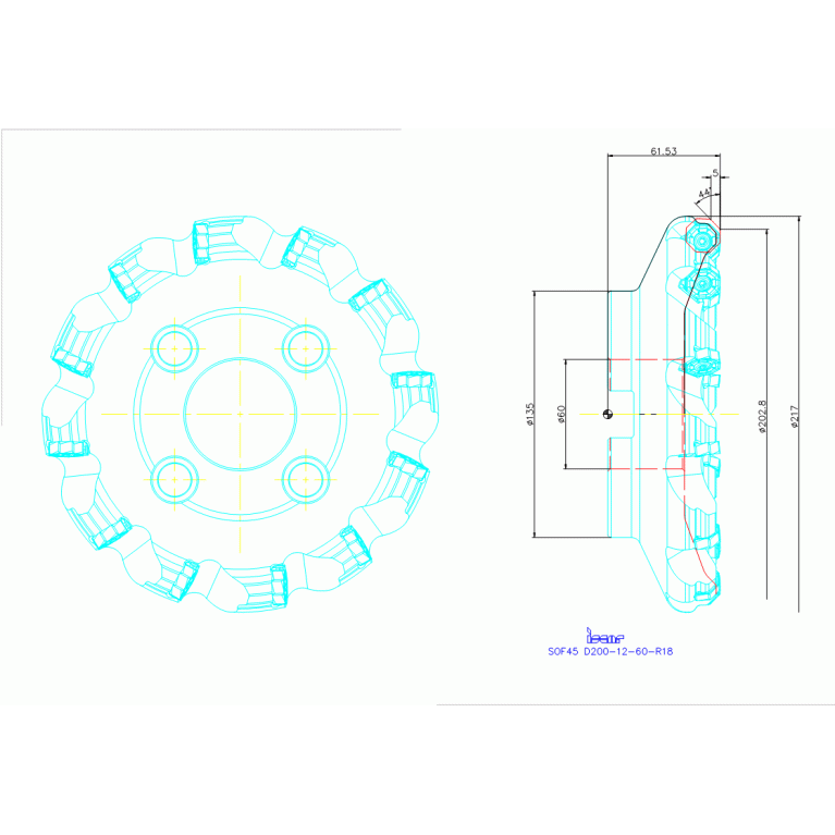 SOF45 D200-12-60-R18