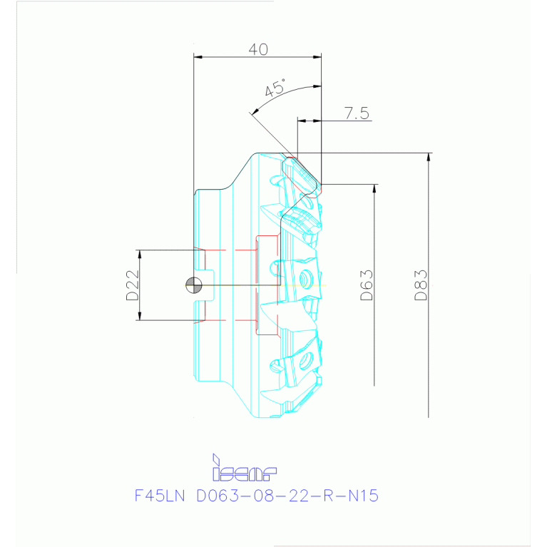 F45LN D063-08-22-R-N15