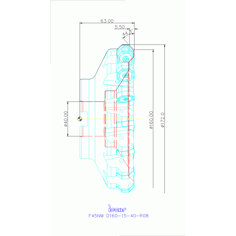 F45NM D160-15-40-R08