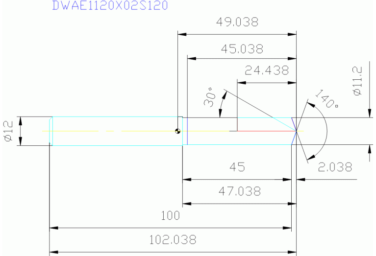 DWAE1120X02S120 DP102A