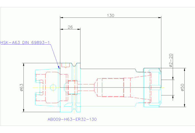 AB009-H63-ER32-130