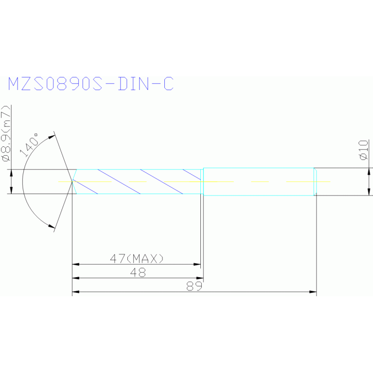 MZS0890S-DIN-C GP20M